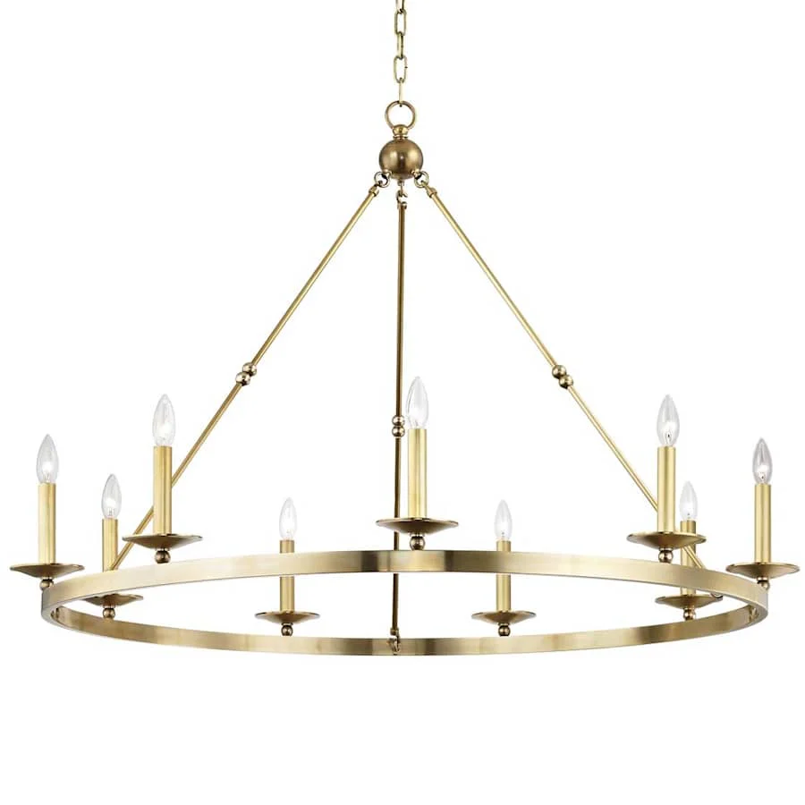 Hudson Valley Lighting Allendale 9 Light 47" Wide Taper Candle Chandelier - Image 1