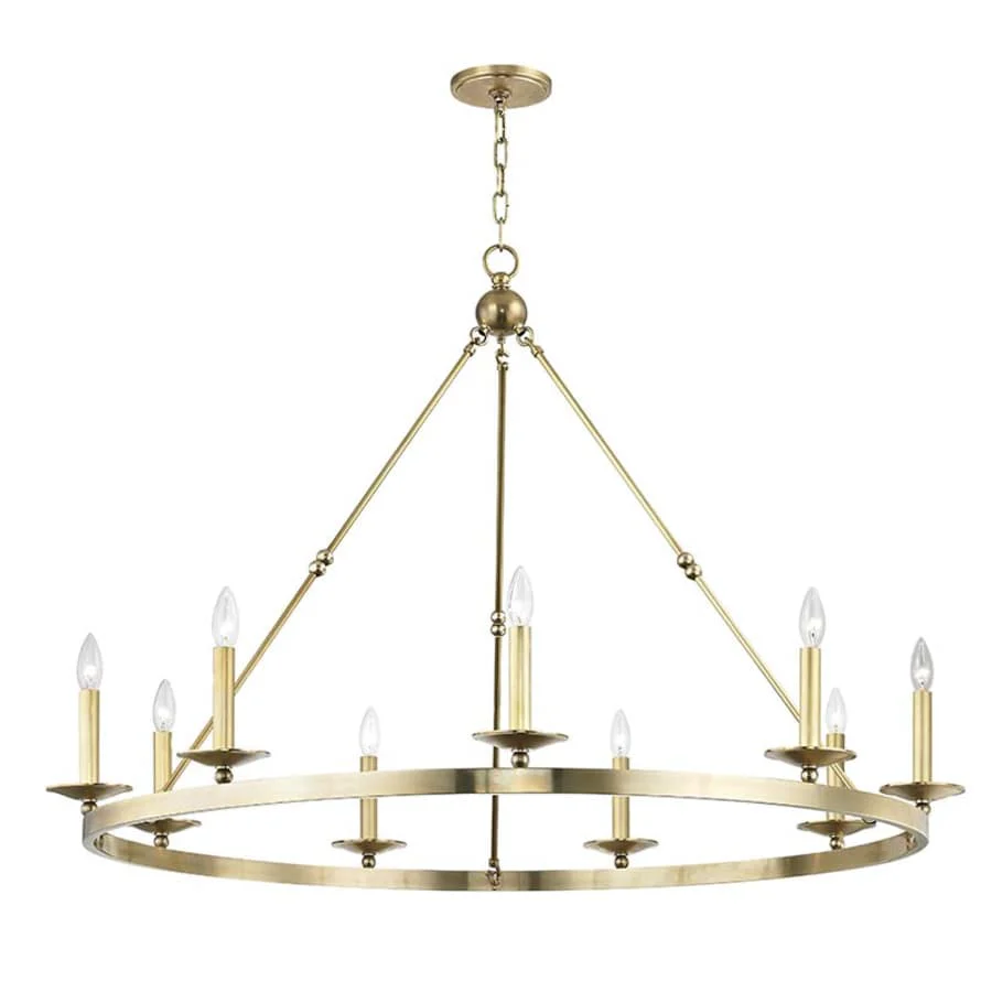 Hudson Valley Lighting Allendale 9 Light 47" Wide Taper Candle Chandelier - Image 2