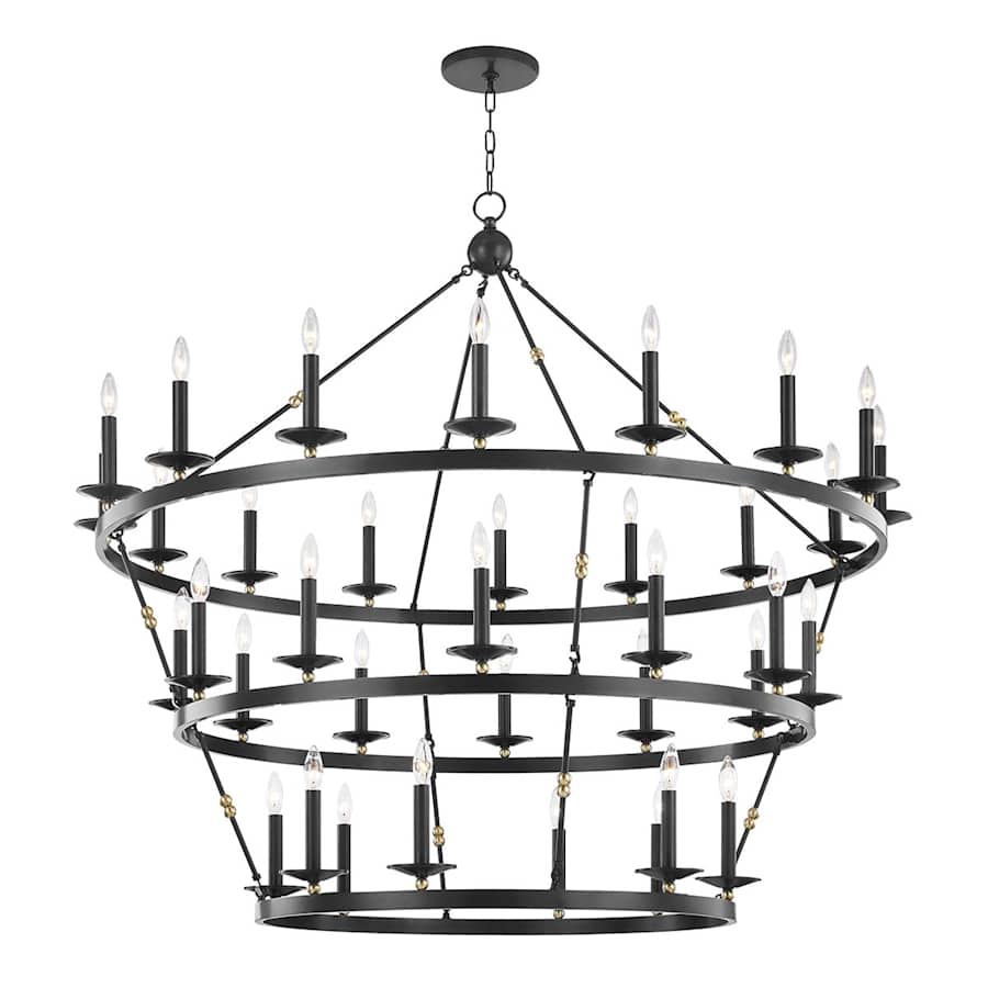 Hudson Valley Lighting Allendale 36 Light 58" Wide Taper Candle Chandelier - Image 1