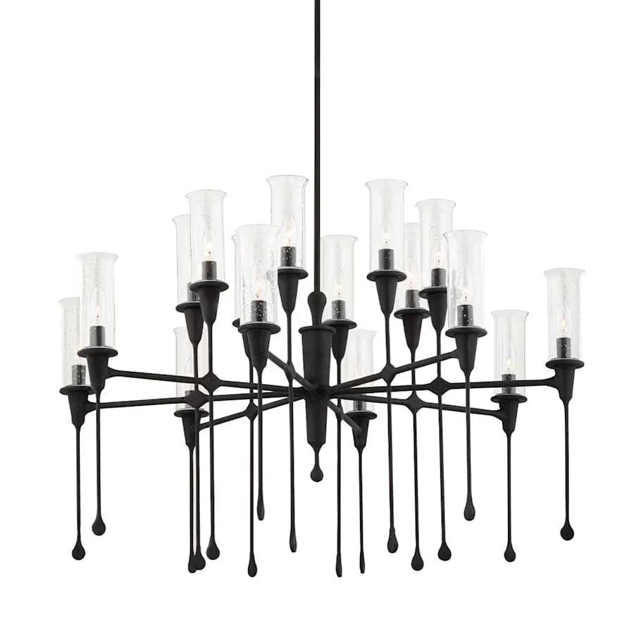 Hudson Valley Lighting Chisel 16 Light 41" Wide Taper Candle Chandelier - Image 1