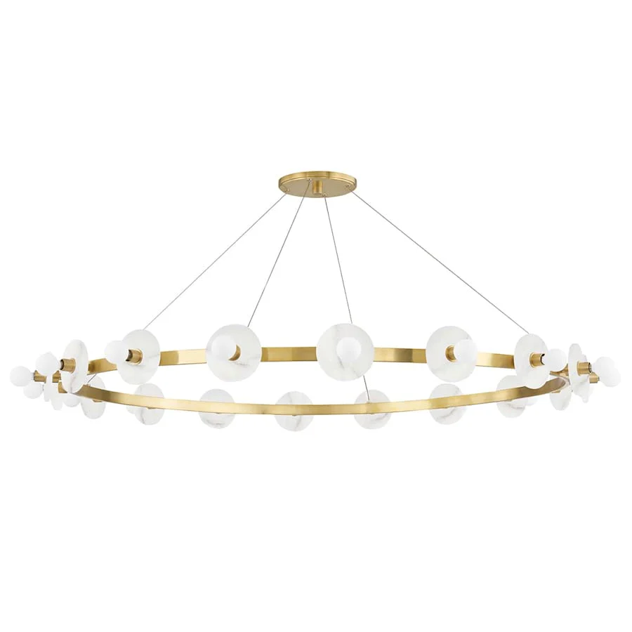 Hudson Valley Lighting Austen 18 Light 58" Wide Ring Chandelier - Image 1