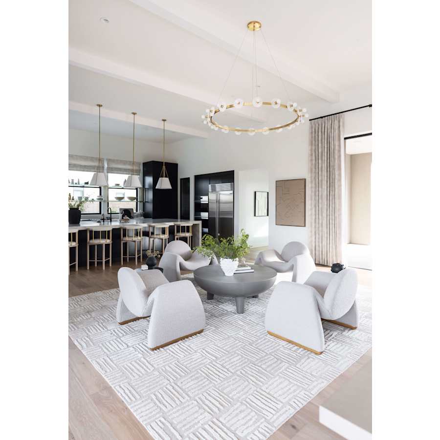 Hudson Valley Lighting Austen 18 Light 58" Wide Ring Chandelier - Image 3