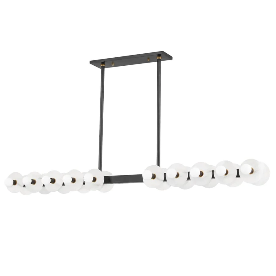 Hudson Valley Lighting Austen 20 Light 60" Wide LED Linear Chandelier - Image 3