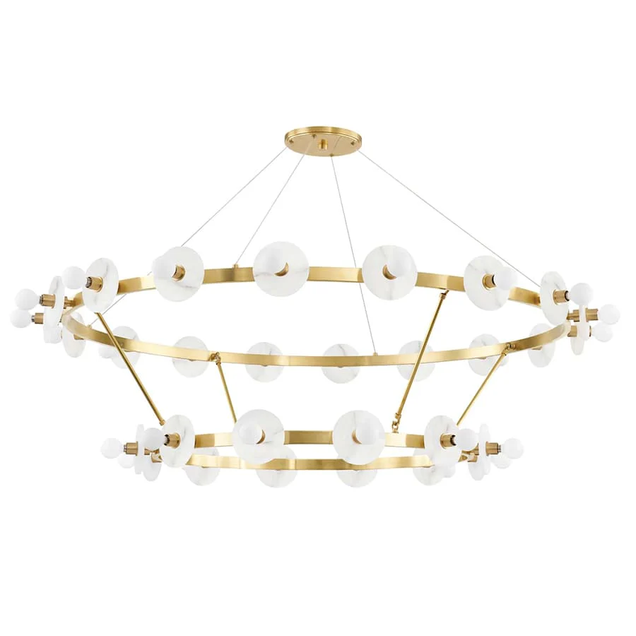 Hudson Valley Lighting Austen 30 Light 58" Wide LED Ring Chandelier - Image 1