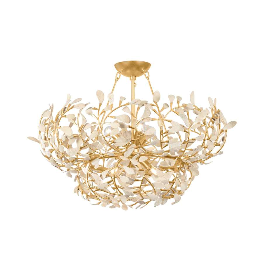 Hudson Valley Lighting Maybrook 6 Light 28" Wide Abstract Waterfall Chandelier - Image 1