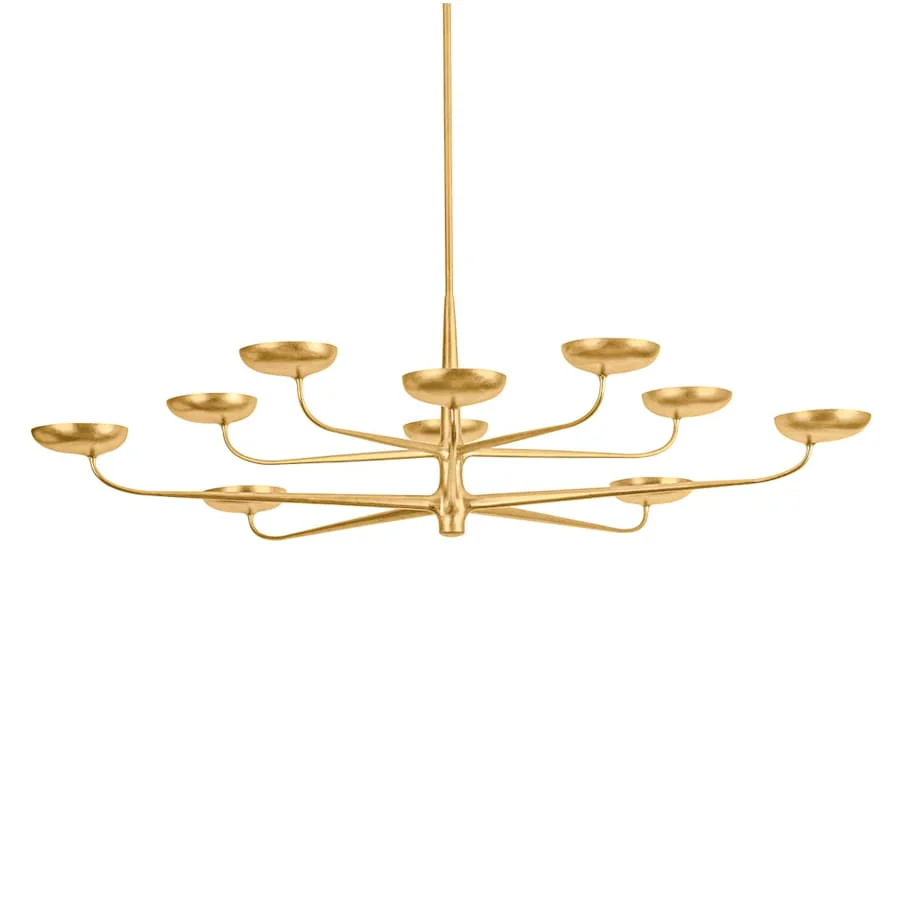 Hudson Valley Lighting Taormina 63" Wide LED Chandelier - Image 1