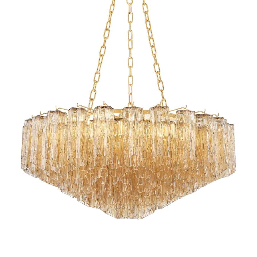 Hudson Valley Lighting Watertown 9 Light 33" Wide Chandelier - Image 1
