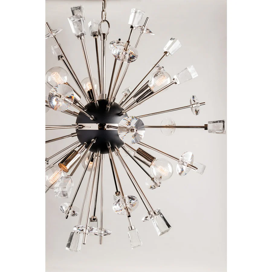 Hudson Valley Lighting Liberty 6 Light 32" Wide Sputnik Chandelier - Image 3