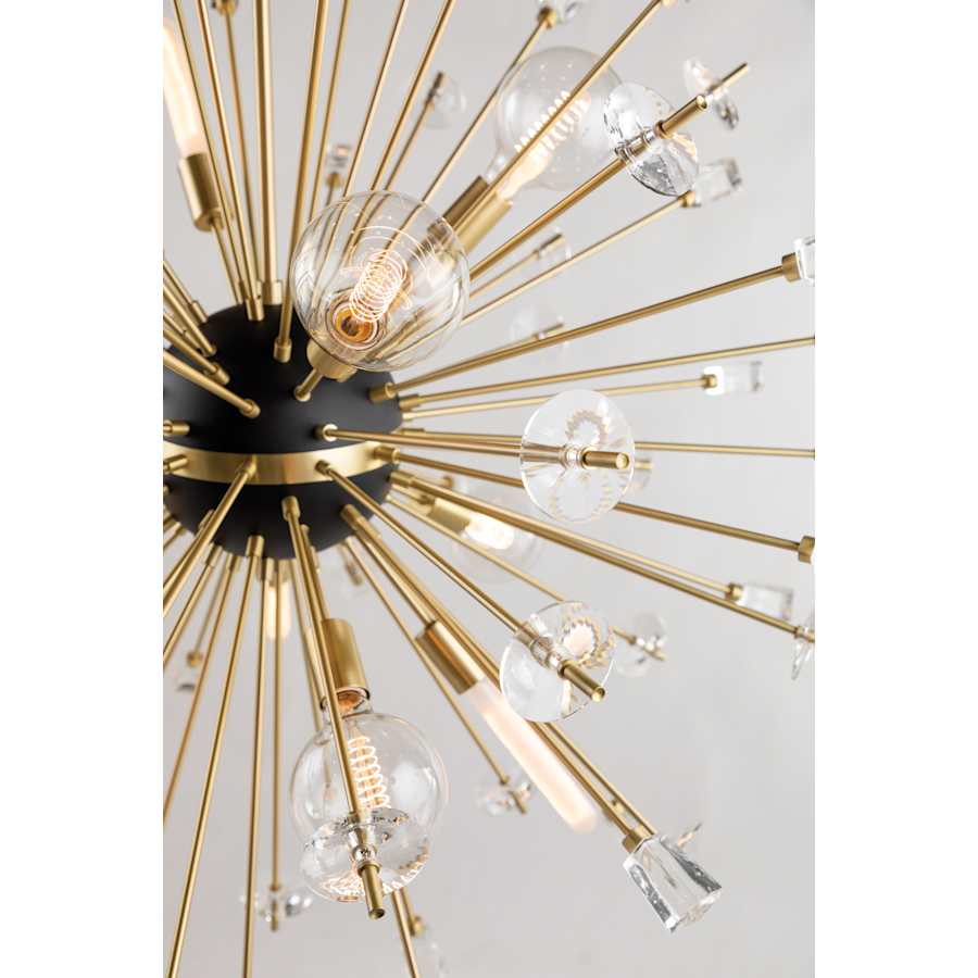 Hudson Valley Lighting Liberty 6 Light 46" Wide Sputnik Chandelier - Image 2