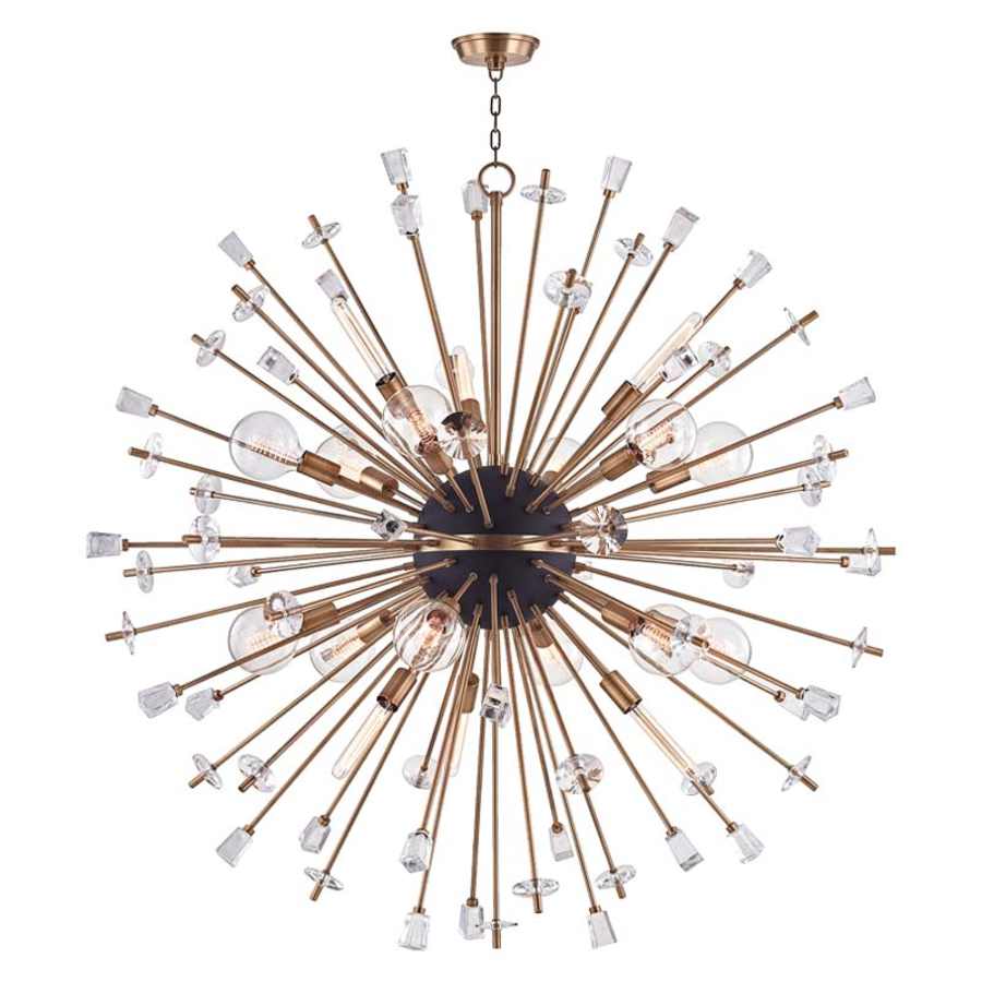 Hudson Valley Lighting Liberty 6 Light 60" Wide Sputnik Chandelier - Image 1