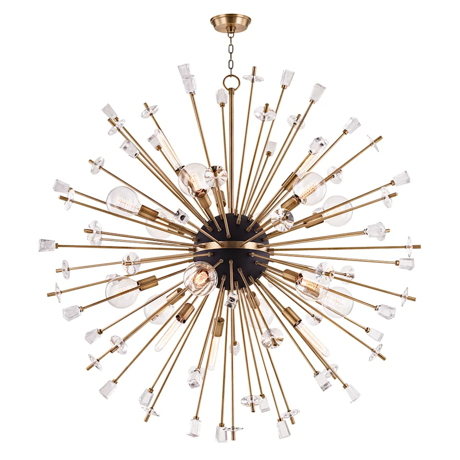 Hudson Valley Lighting Liberty 6 Light 60" Wide Sputnik Chandelier - Image 2