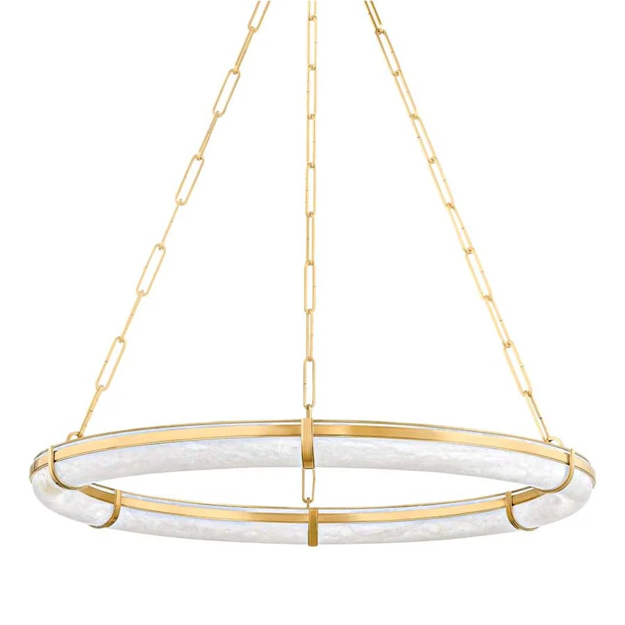 Hudson Valley Lighting Sennett 31" Wide Ring Chandelier - Image 1