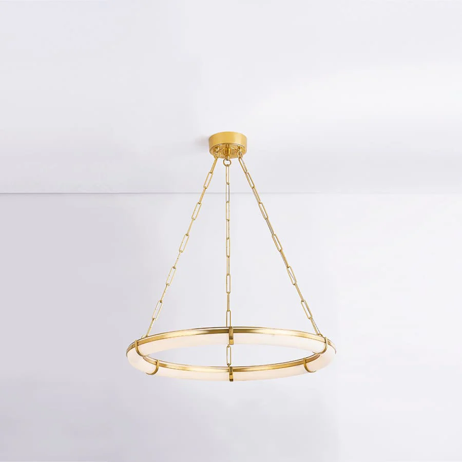 Hudson Valley Lighting Sennett 31" Wide Ring Chandelier - Image 3