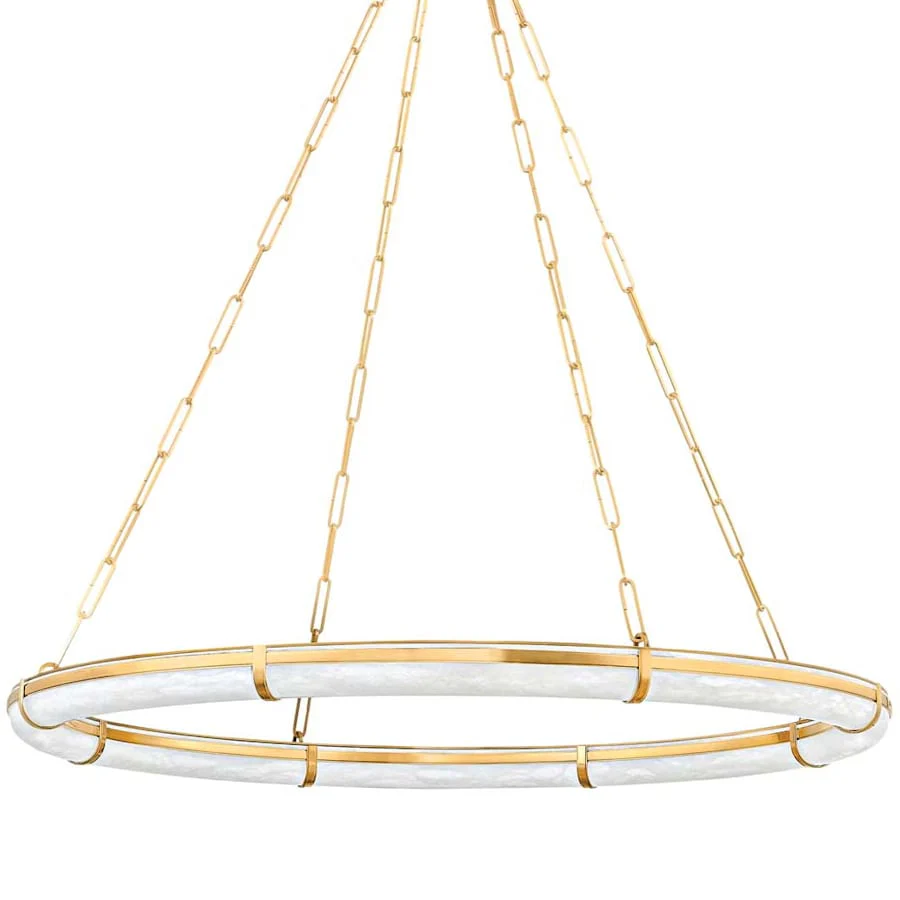 Hudson Valley Lighting Sennett 42" Wide Ring Chandelier - Image 1