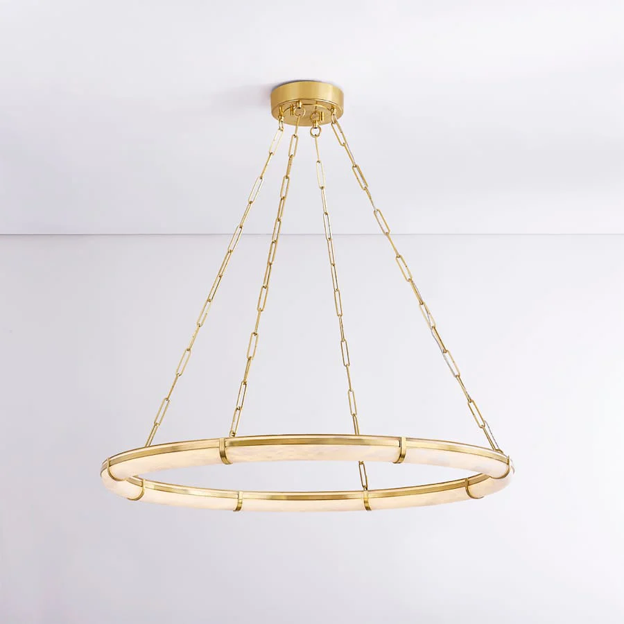 Hudson Valley Lighting Sennett 42" Wide Ring Chandelier - Image 2