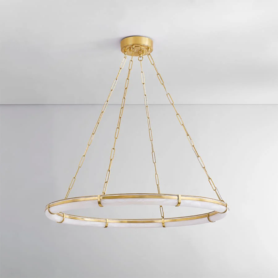 Hudson Valley Lighting Sennett 42" Wide Ring Chandelier - Image 3