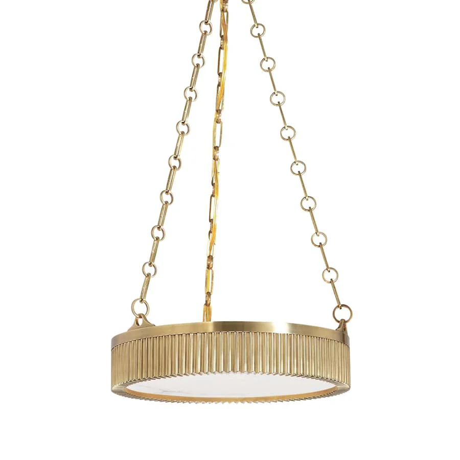 Hudson Valley Lighting Lynden 4 Light 16" Wide Drum Chandelier - Image 1