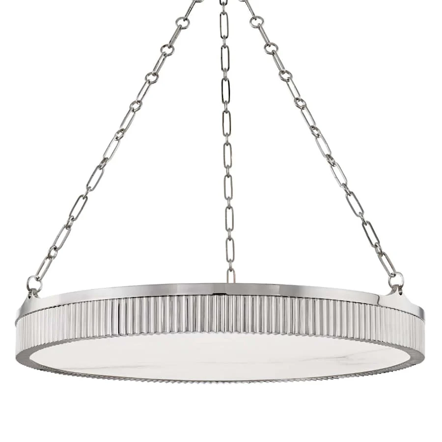 Hudson Valley Lighting Lynden 8 Light 30" Wide LED Drum Chandelier - Image 2