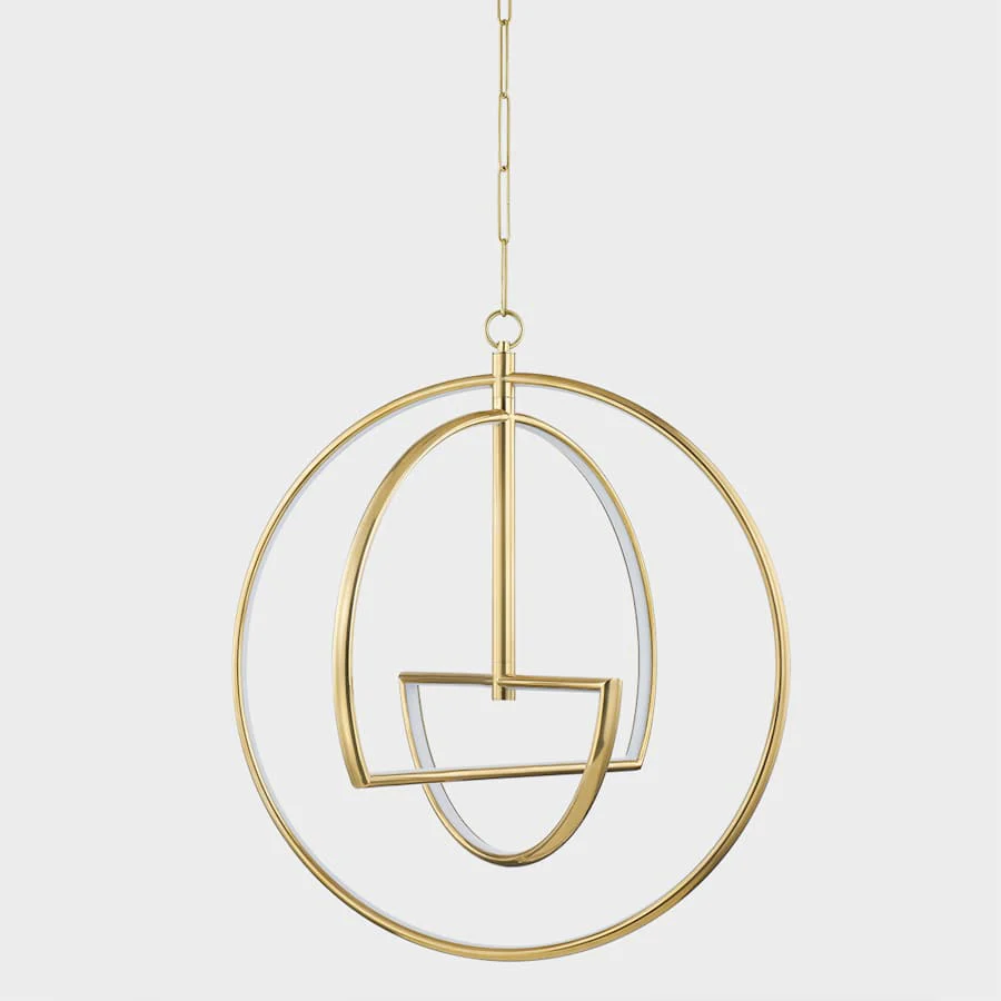 Hudson Valley Lighting Welland 28" Wide Abstract Chandelier - Image 2