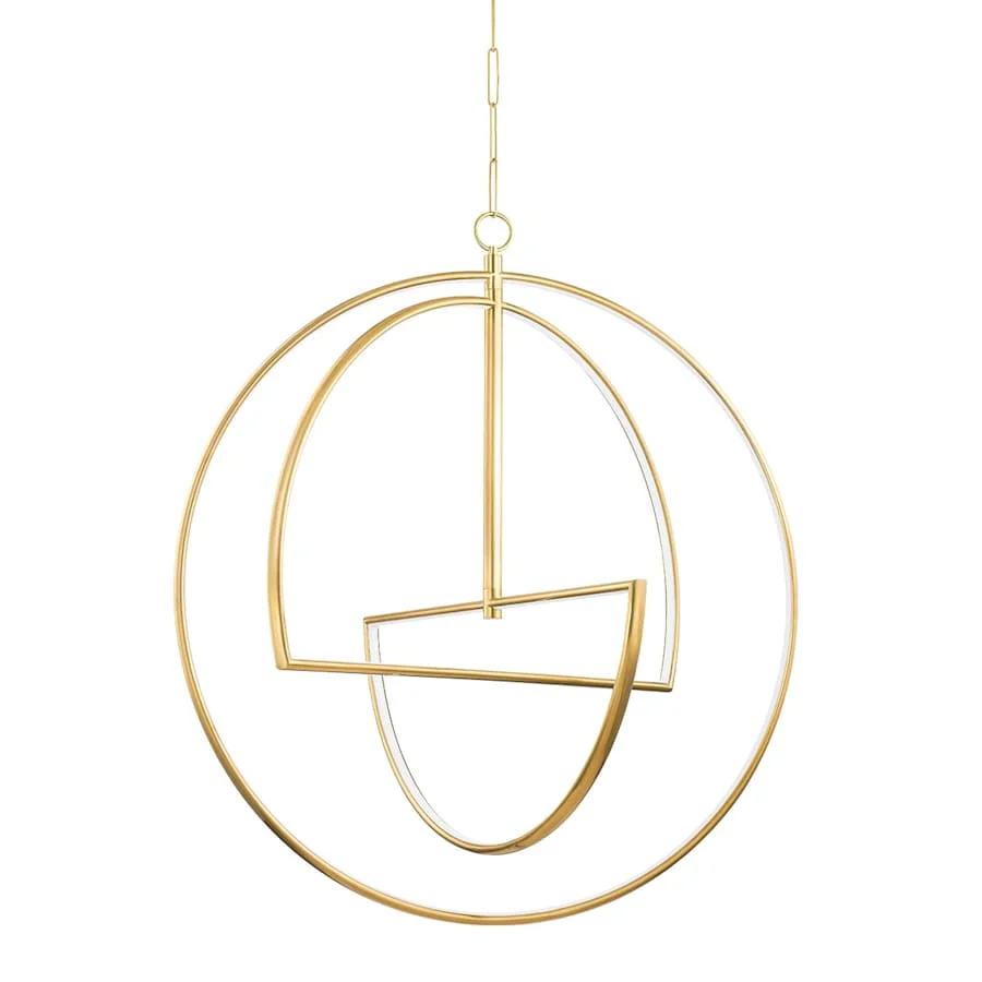 Hudson Valley Lighting Welland 40" Wide Abstract Chandelier - Image 1