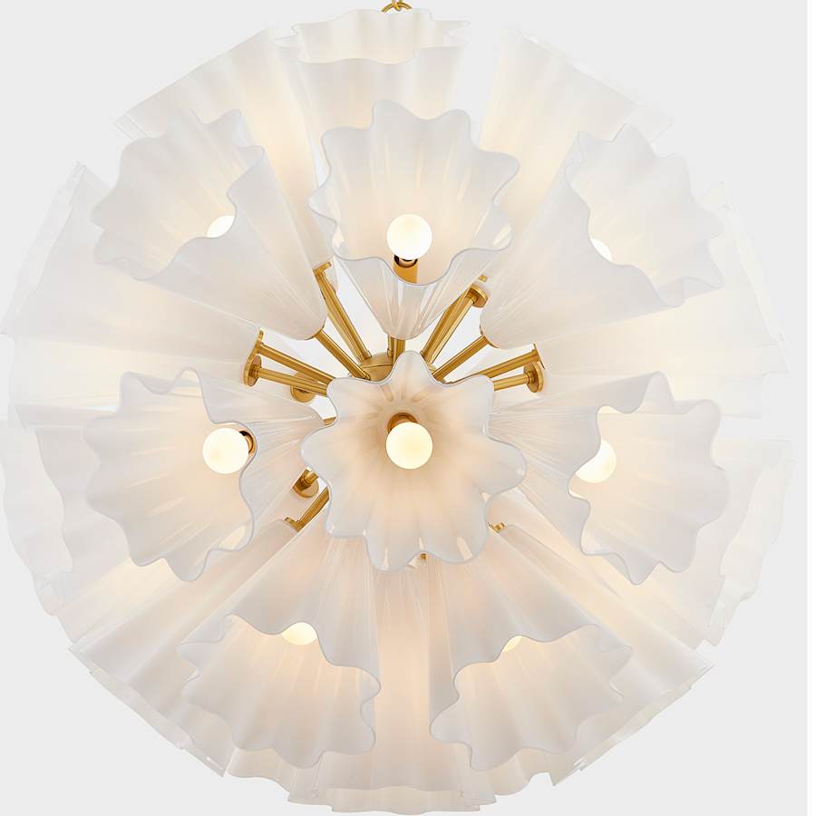 Hudson Valley Lighting Capri 33 Light 38" Wide Abstract Chandelier - Image 3