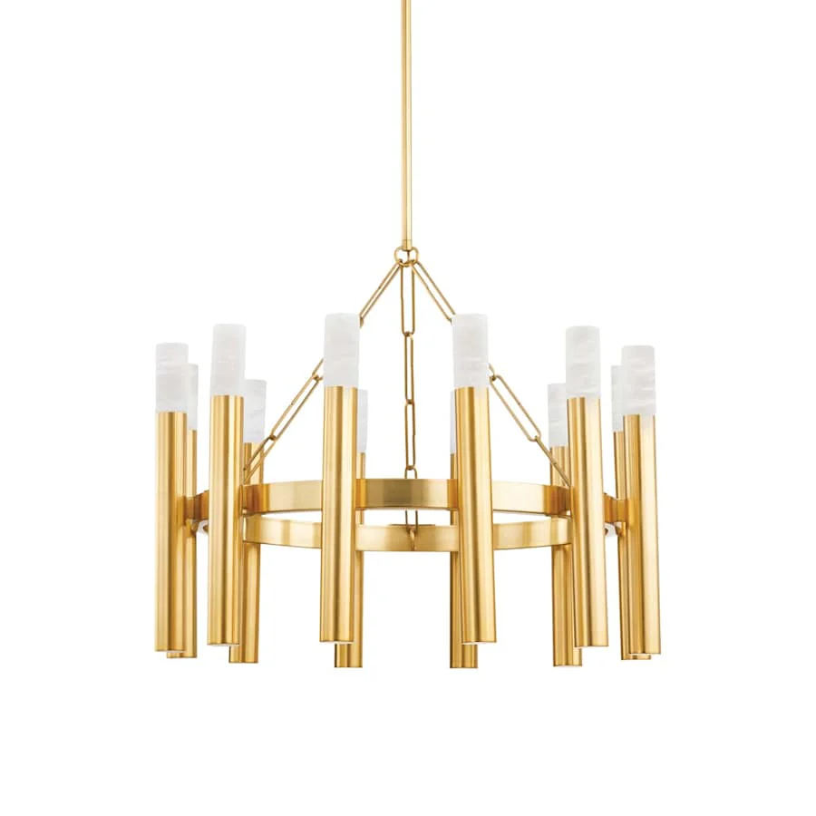 Hudson Valley Lighting Pali 12 Light 29" Wide Ring Chandelier - Image 1