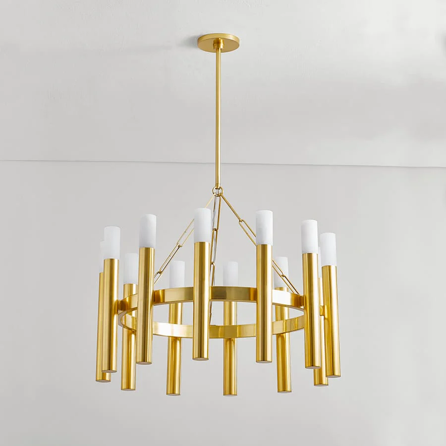 Hudson Valley Lighting Pali 12 Light 29" Wide Ring Chandelier - Image 2