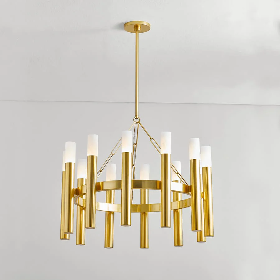 Hudson Valley Lighting Pali 12 Light 29" Wide Ring Chandelier - Image 3