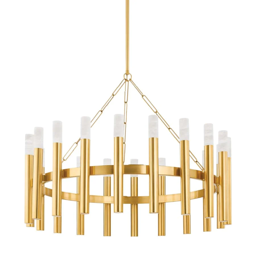 Hudson Valley Lighting Pali 20 Light 43" Wide Ring Chandelier - Image 1