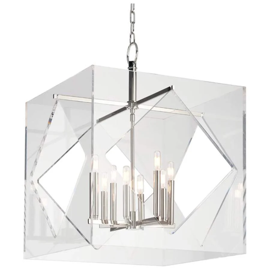 Hudson Valley Lighting Travis 8 Light 24" Wide Taper Candle Pendant - Image 2