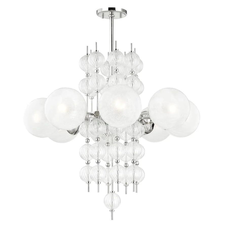 Hudson Valley Lighting Calypso 8 Light 34" Wide Chandelier - Image 3