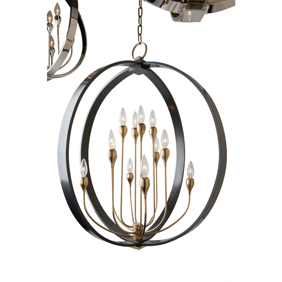 Hudson Valley Lighting Dresden 12 Light 30" Wide Taper Candle Chandelier - Image 2