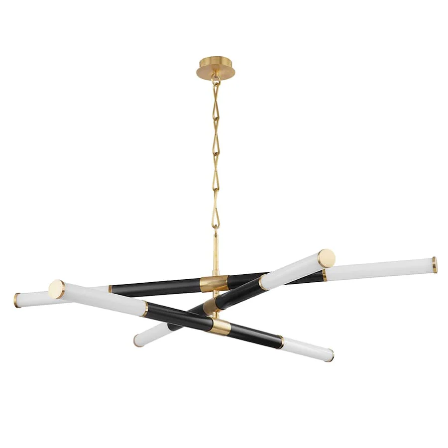 Hudson Valley Lighting Huntington 6 Light 60" Wide LED Chandelier - Image 1