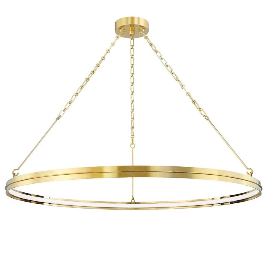 Hudson Valley Lighting Rosendale 42" Wide LED Ring Chandelier - Image 1