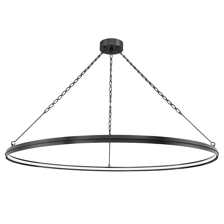 Hudson Valley Lighting Rosendale 56" Wide LED Ring Chandelier - Image 1