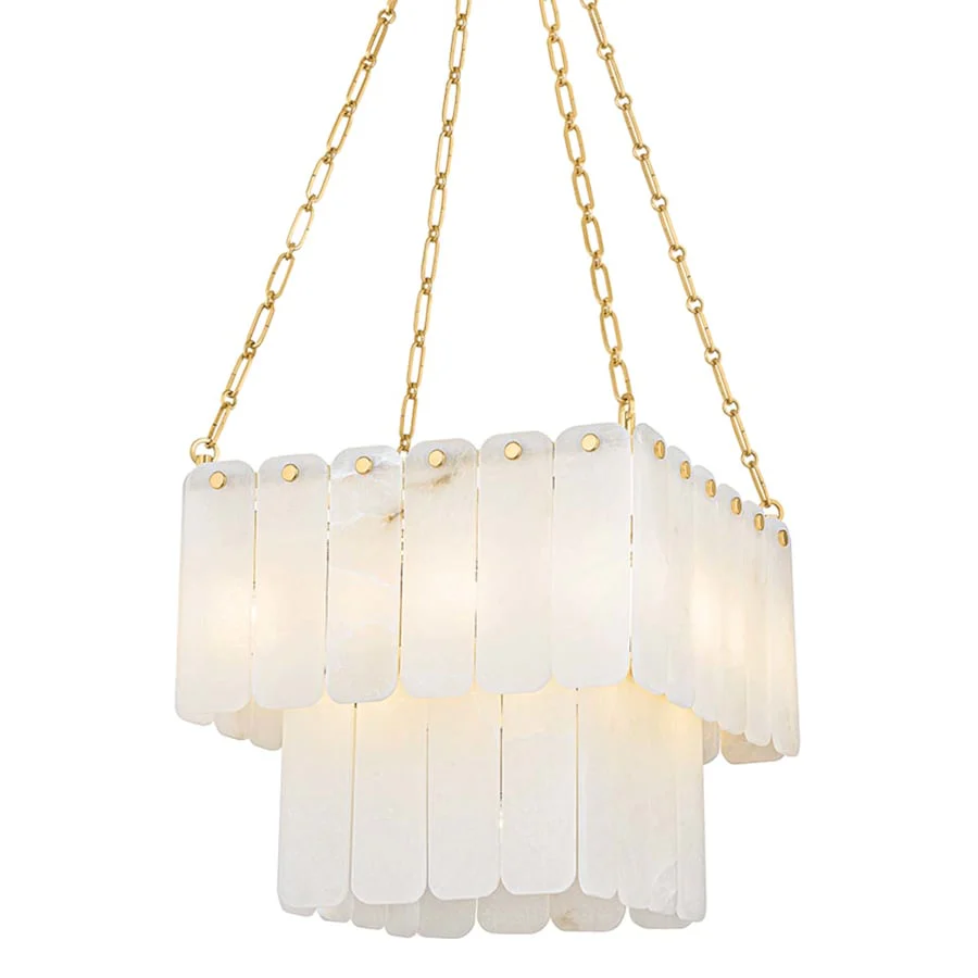Hudson Valley Lighting Moissanite 17 Light 20" Wide Waterfall Chandelier - Image 1