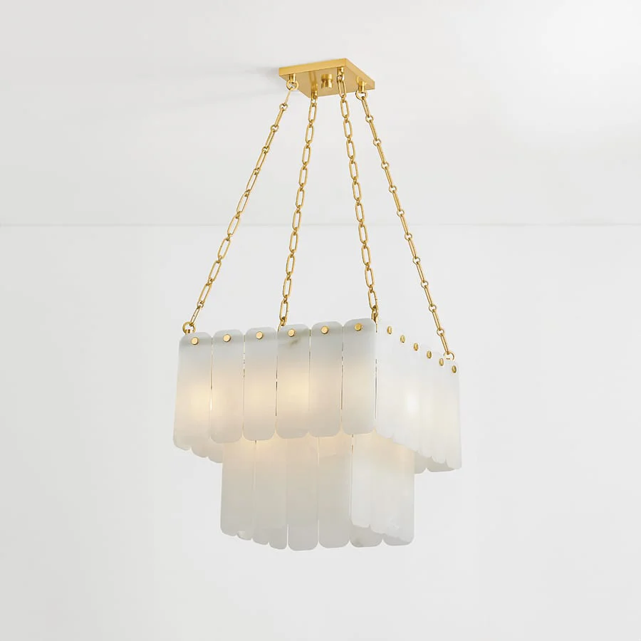 Hudson Valley Lighting Moissanite 17 Light 20" Wide Waterfall Chandelier - Image 3