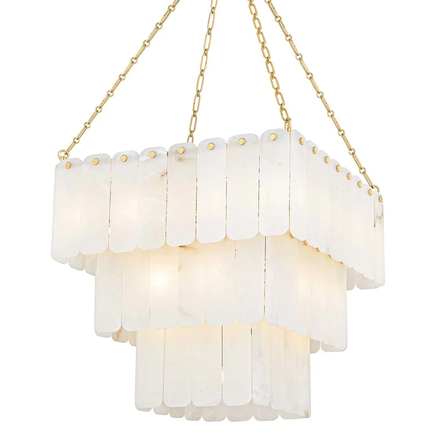 Hudson Valley Lighting Moissanite 33 Light 26" Wide Waterfall Chandelier - Image 1