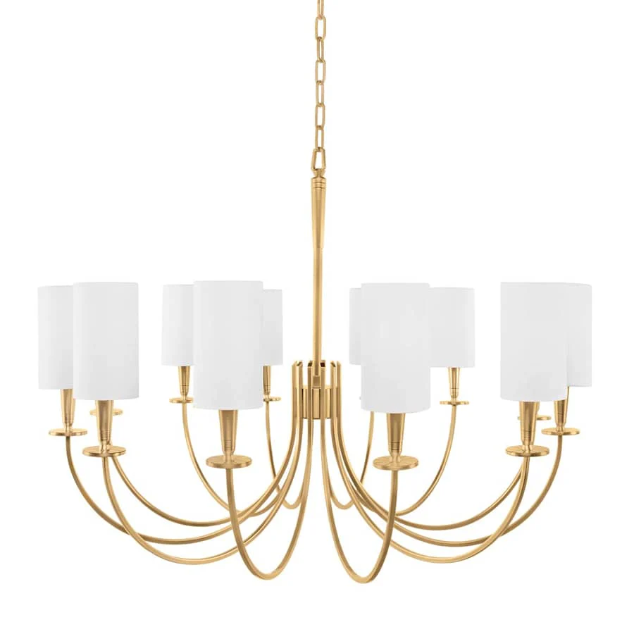 Hudson Valley Lighting Mason 12 Light 35" Wide Chandelier - Image 1