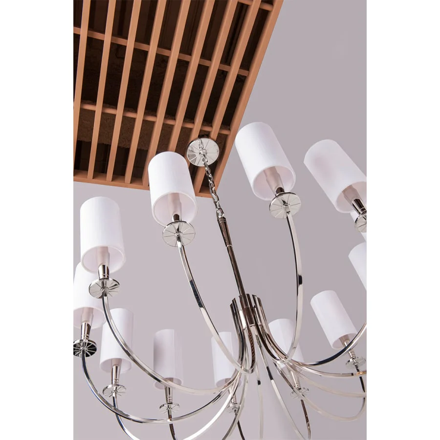 Hudson Valley Lighting Mason 12 Light 35" Wide Chandelier - Image 2