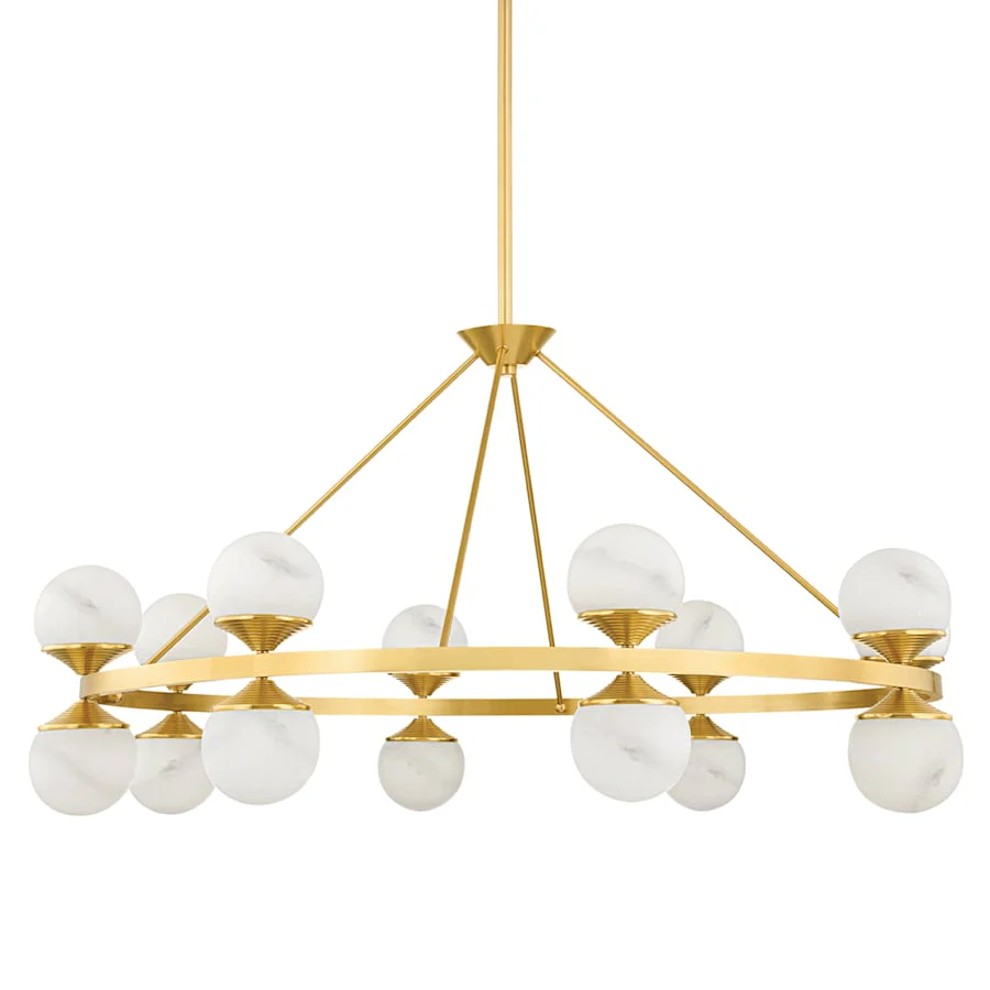 Hudson Valley Lighting Grafton 16 Light 46" Wide LED Chandelier - Image 1