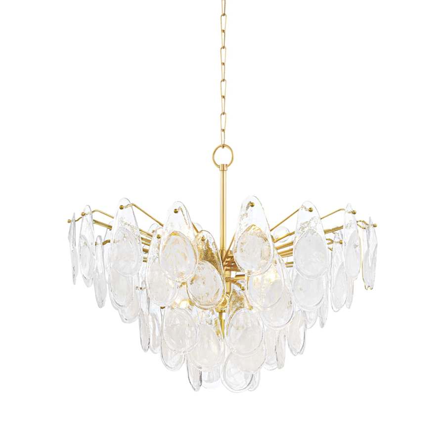 Hudson Valley Lighting Darcia 15 Light 36" Wide Waterfall Chandelier - Image 1