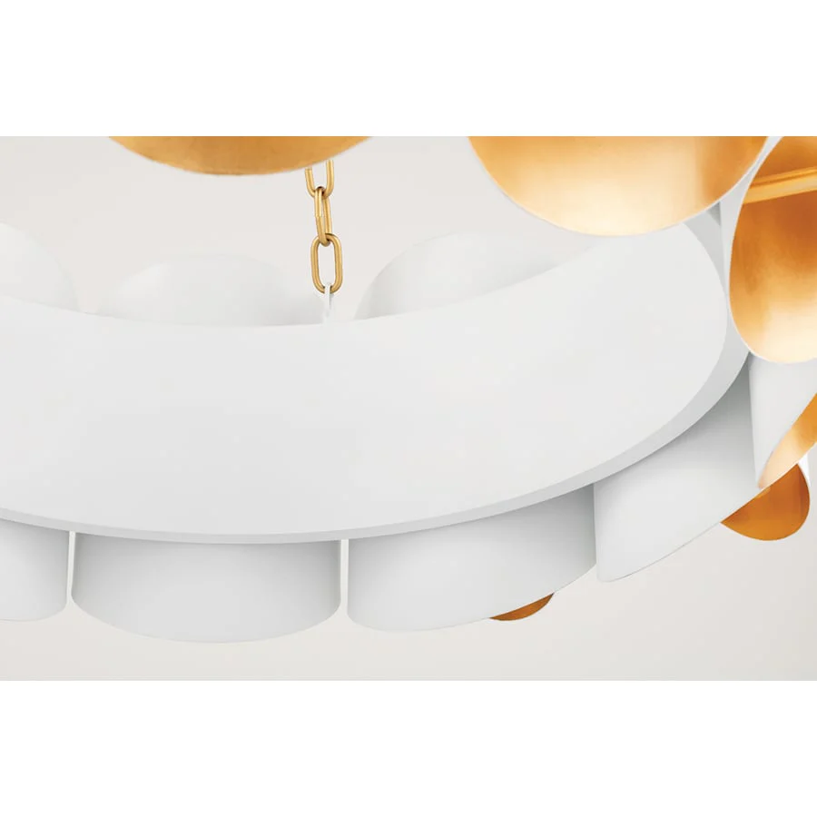 Hudson Valley Lighting Banks 12 Light 35" Wide Drum Chandelier - Image 3