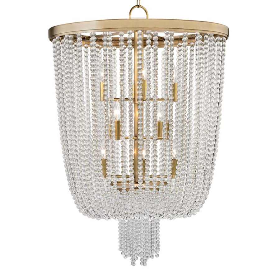 Hudson Valley Lighting Royalton 12 Light 26" Wide Crystal Chandelier - Image 1