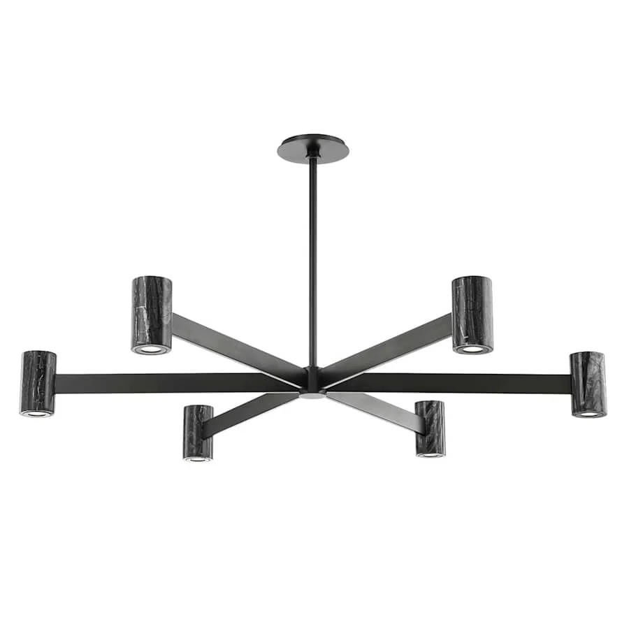 Hudson Valley Lighting Predock 6 Light 45" Wide LED Sputnik Chandelier - Image 1