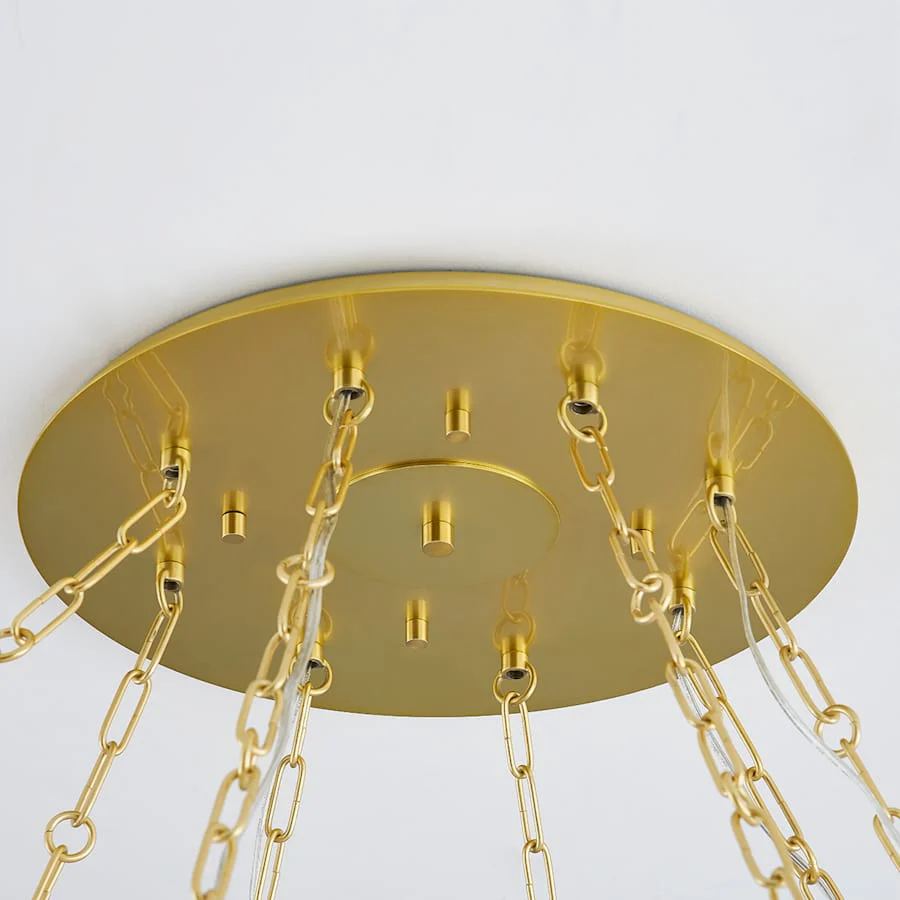 Hudson Valley Lighting Asbury Park 8 Light 55" Wide Chandelier - Image 3
