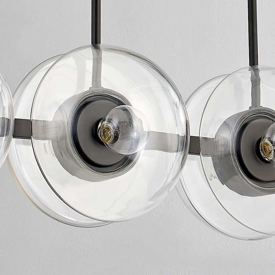 Hudson Valley Lighting Kert 8 Light 50" Wide Linear Pendant - Image 3
