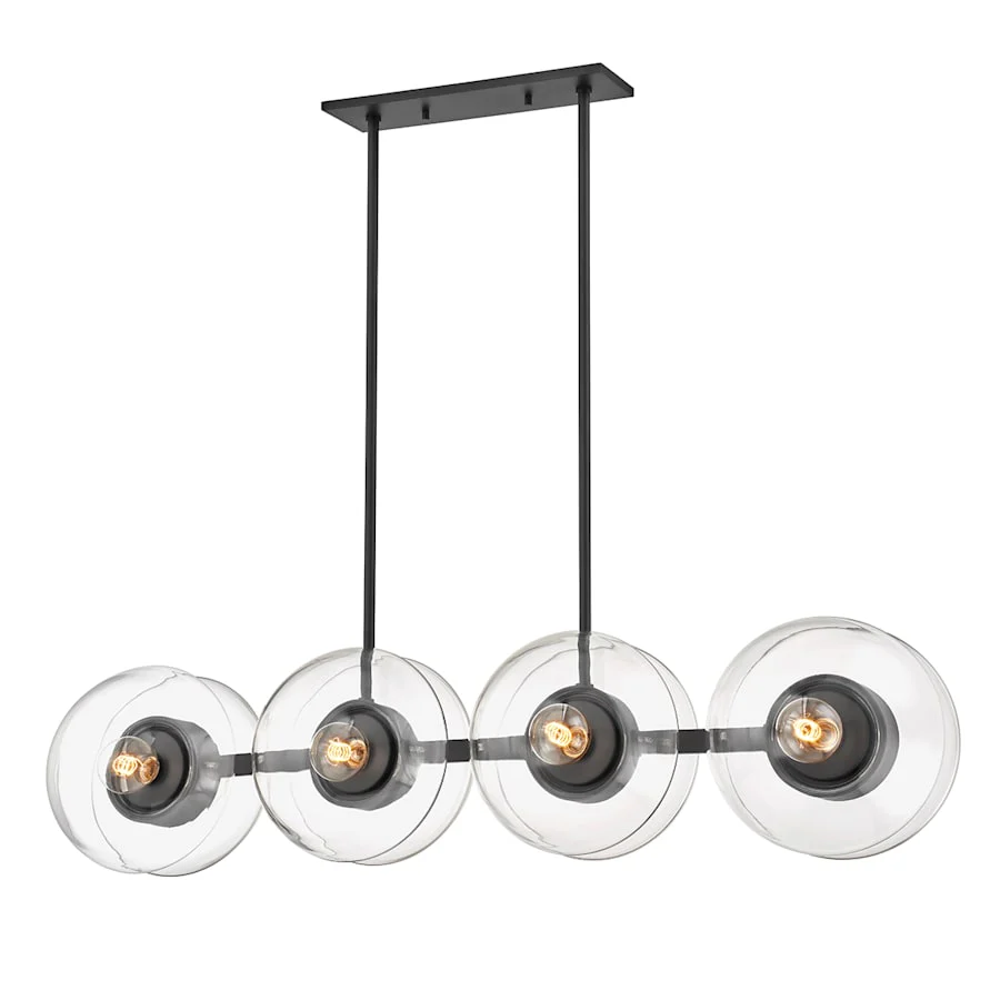 Hudson Valley Lighting Kert 8 Light 50" Wide Linear Pendant - Image 1