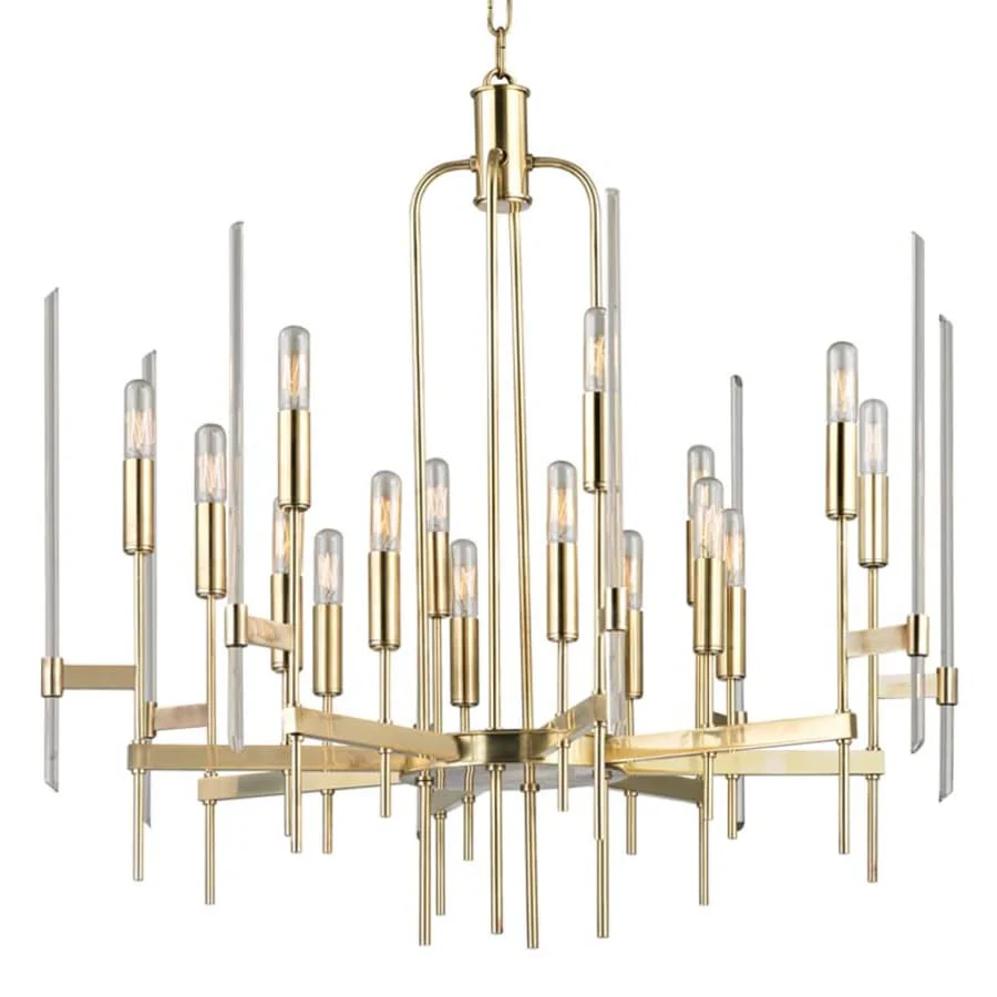 Hudson Valley Lighting Bari 16 Light 30" Wide Taper Candle Chandelier - Image 1
