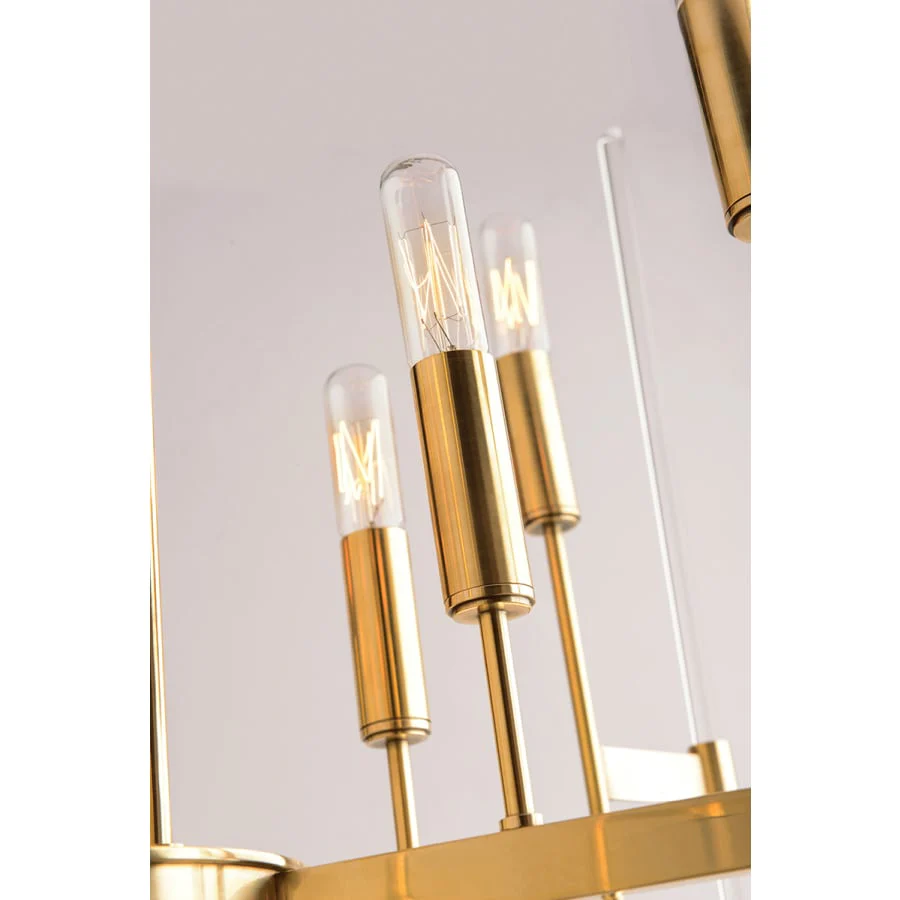 Hudson Valley Lighting Bari 16 Light 30" Wide Taper Candle Chandelier - Image 2